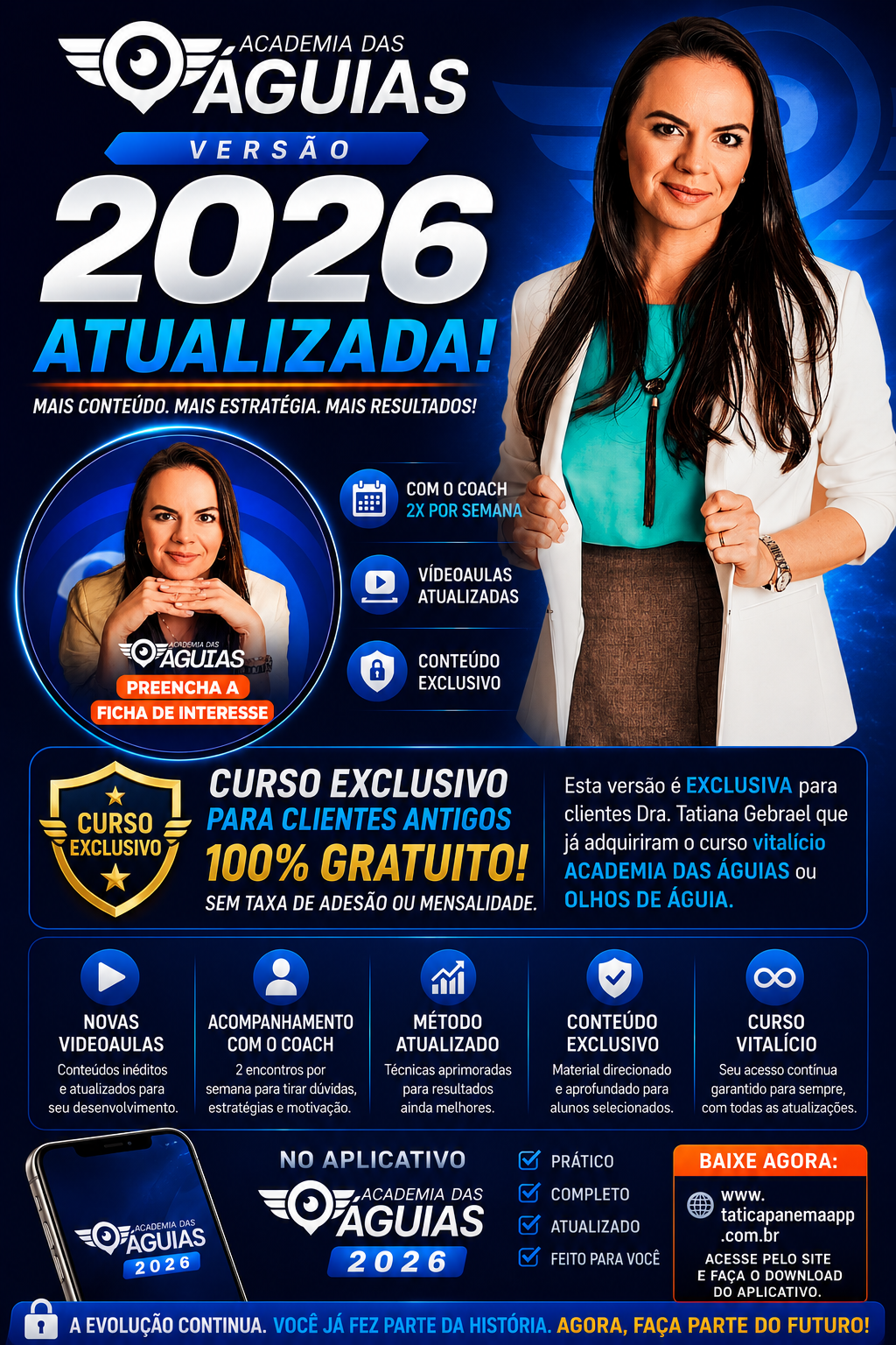 Banner Academia das Águias 2026
